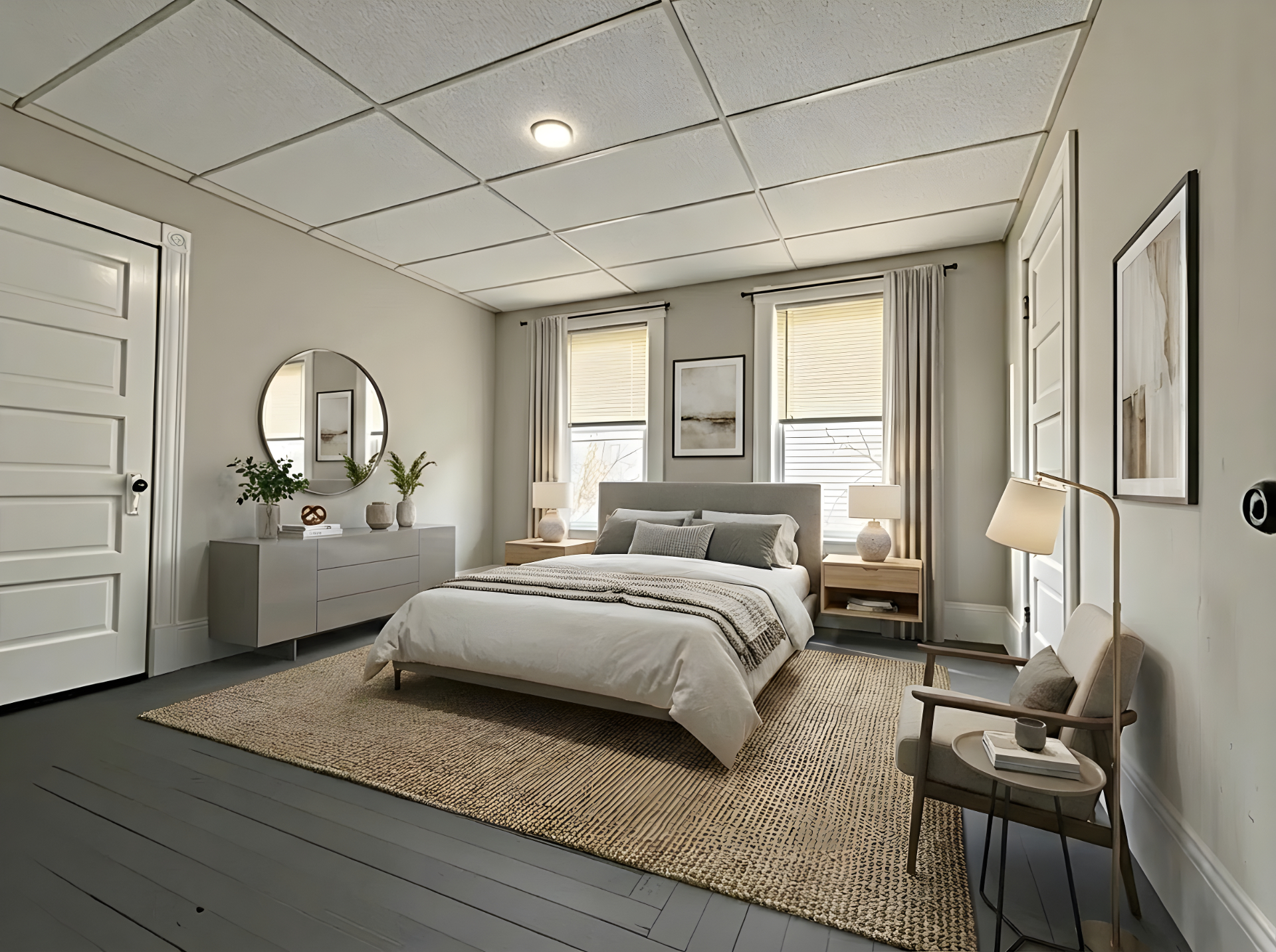 18–24 Blossom — staged bedroom